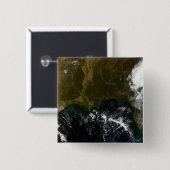 Badge Carré 5 Cm Le sud-est des États-Unis (Devant & derrière)