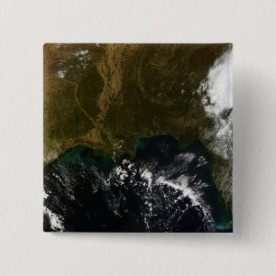 Badge Carré 5 Cm Le sud-est des États-Unis