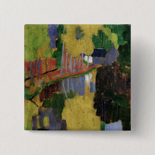 Badge Carré 5 Cm Le talisman (Devant)