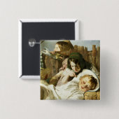 Badge Carré 5 Cm Le taquinerie (Devant & derrière)