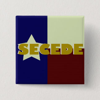 Badge Carré 5 Cm Le Texas FONT CÉCESSION le bouton carré