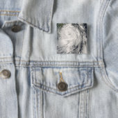 Badge Carré 5 Cm Le typhon Fung-wong (En situation)