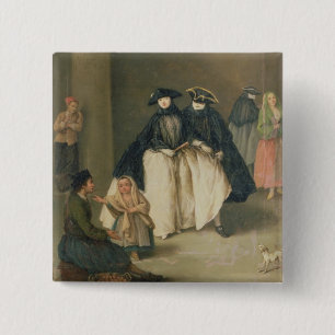 Badge Carré 5 Cm Le vendeur de fruit