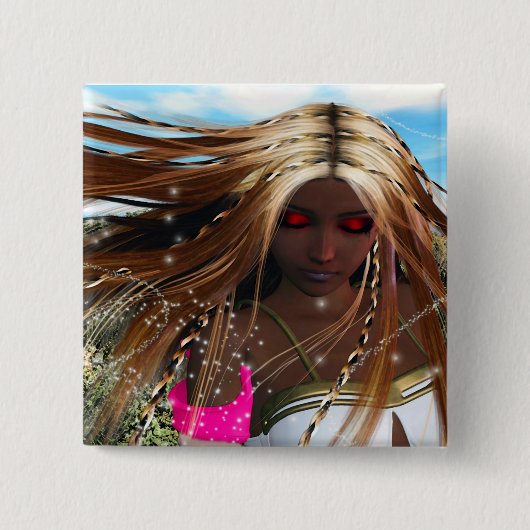 Badge Carré 5 Cm Le vent Waker (Devant)