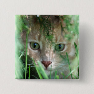 Badge Carré 5 Cm Légende de jungle