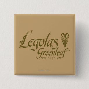 Badge Carré 5 Cm LEGOLAS GREENLEAF™ Nom