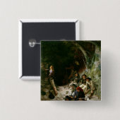 Badge Carré 5 Cm L'embuscade (Devant & derrière)