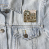 Badge Carré 5 Cm L'émeute de Reveillon d'avril 1789 (En situation)