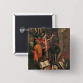 Badge Carré 5 Cm L'enfer (Devant & derrière)