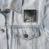 Badge Carré 5 Cm L'enterrement de Jean Paul Marat (En situation)