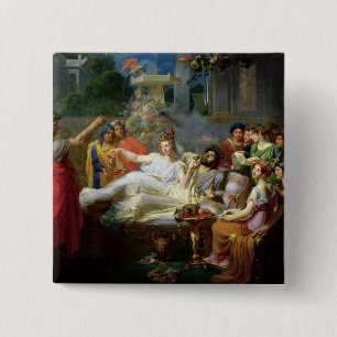 Badge Carré 5 Cm L'épée de Damocles