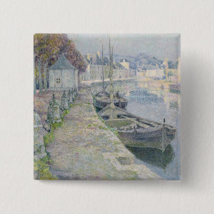 Badge Carré 5 Cm Les bateaux de gravier