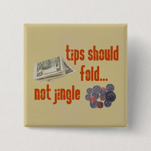 Badge Carré 5 Cm Les bouts devraient se plier