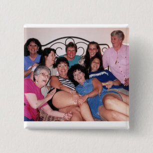 Badge Carré 5 Cm les dames