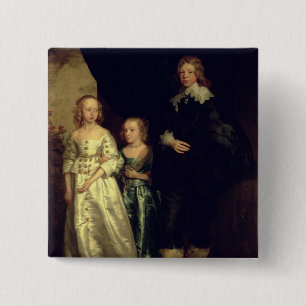 Badge Carré 5 Cm Les enfants de Thomas Wentworth