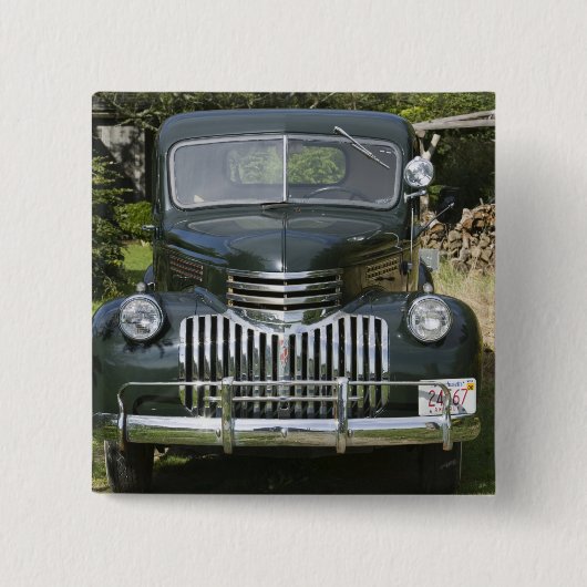 Badge Carré 5 Cm Les Etats-Unis, le MASSACHUSETTS, Martha's (Devant)