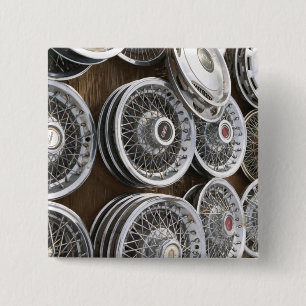 Badge Carré 5 Cm Les Etats-Unis, Nouveau Mexique, Prewitt :