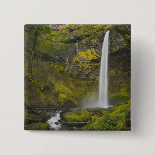 Badge Carré 5 Cm Les Etats-Unis, Orégon, le comté de Multnomah,