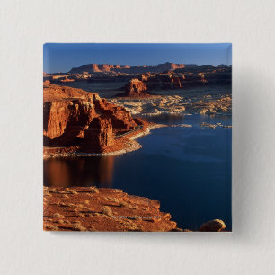 Badge Carré 5 Cm Les Etats-Unis, Utah, aire de loisirs nationale 2