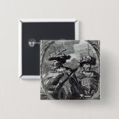 Badge Carré 5 Cm Les frères de Barbarossa (Devant & derrière)