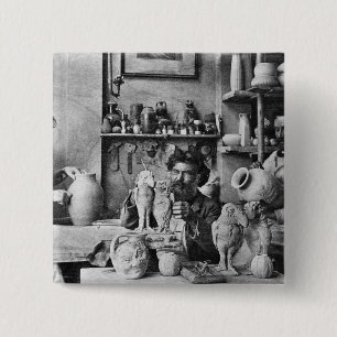 Badge Carré 5 Cm Les frères de Martin