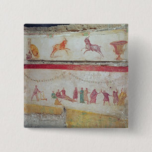 Badge Carré 5 Cm Les jeux des enfants