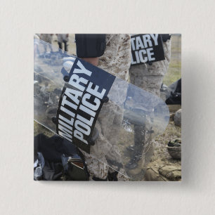 Badge Carré 5 Cm Les marines et les marins des USA mettent le tenue