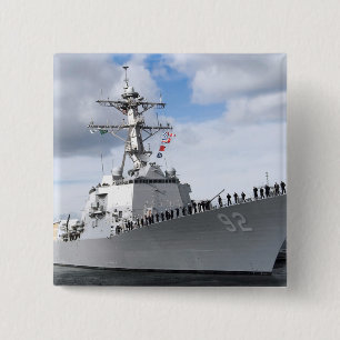 Badge Carré 5 Cm Les marins équipent les rails