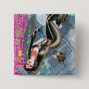 Badge Carré 5 Cm Les nouveaux 52 - Catwoman #1