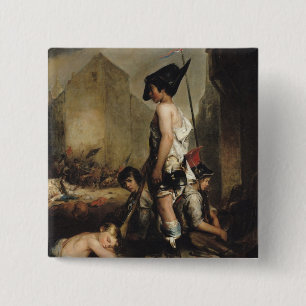 Badge Carré 5 Cm Les petits patriotes, 1830