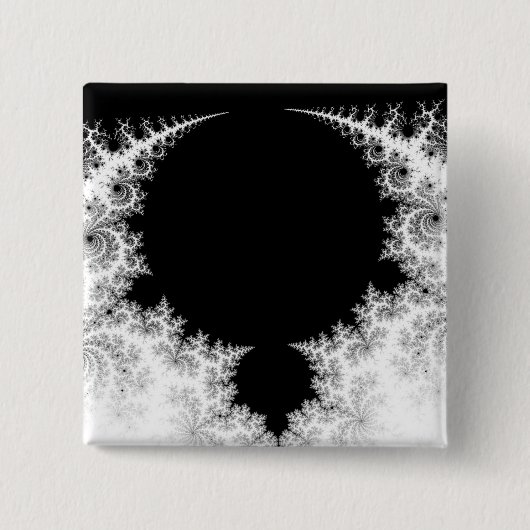 Badge Carré 5 Cm Les pins (Devant)