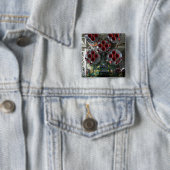 Badge Carré 5 Cm Les propulseurs du Soyouz TMA-14 (En situation)