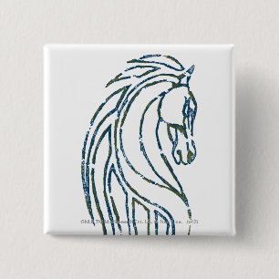 Badge Carré 5 Cm Les Rois Hall Banner de Rohan