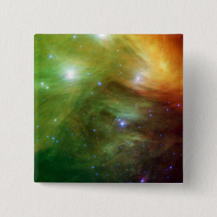 Badge Carré 5 Cm Les Sept Soeurs, également connues sous le nom de 