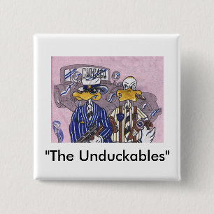 Badge Carré 5 Cm Les Unduckables