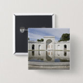 Badge Carré 5 Cm Les USA, VA, Arlington. Femmes dans le service (Devant & derrière)