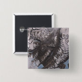 Badge Carré 5 Cm Les vallées sèches McMurdo (Devant & derrière)