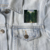 Badge Carré 5 Cm Les vergers de Versailles (En situation)