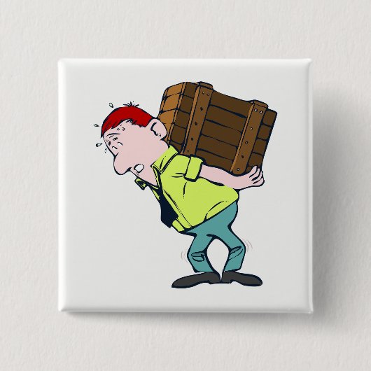 Badge Carré 5 Cm Levage (Devant)