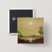 Badge Carré 5 Cm Lever de la lune (Devant & derrière)