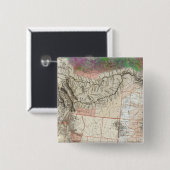 Badge Carré 5 Cm Lewis et Clark (Devant & derrière)