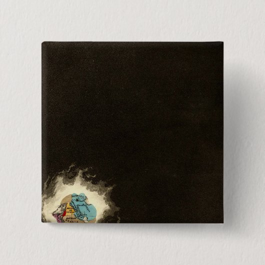 Badge Carré 5 Cm L'Exode des Israélites 1491 avant JC (Devant)