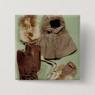 Badge Carré 5 Cm L'habillement de Scott utilisé sur l'ANTARCTIQUE