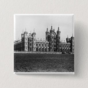 Badge Carré 5 Cm L'hôpital de Donaldson, construit 1833-51