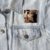 Badge Carré 5 Cm Liberté de culte (En situation)