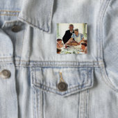 Badge Carré 5 Cm Liberté de la volonté (En situation)