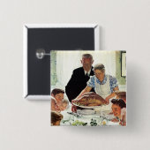 Badge Carré 5 Cm Liberté de la volonté (Devant & derrière)