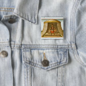 Badge Carré 5 Cm L'idole Kiwasa (En situation)