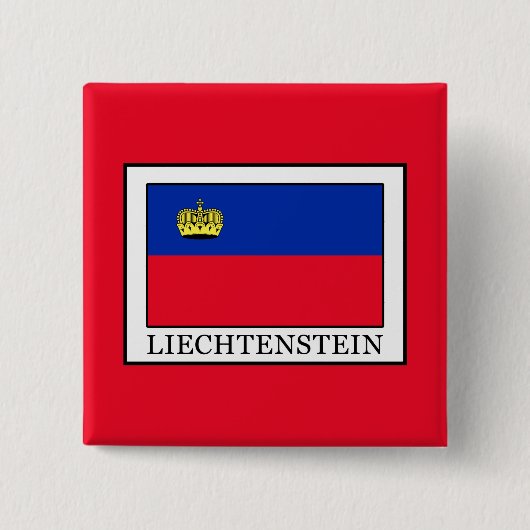 Badge Carré 5 Cm Liechtenstein (Devant)