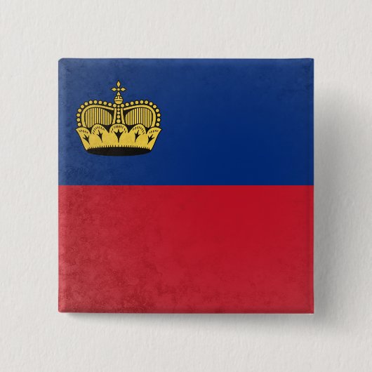 Badge Carré 5 Cm Liechtenstein (Devant)